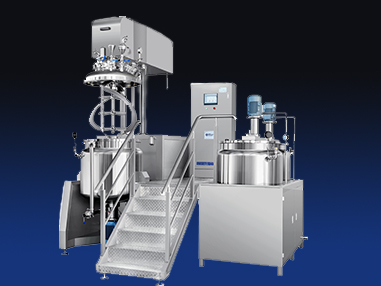 SME-BE500L真空乳化機，下均質螺帶攪拌